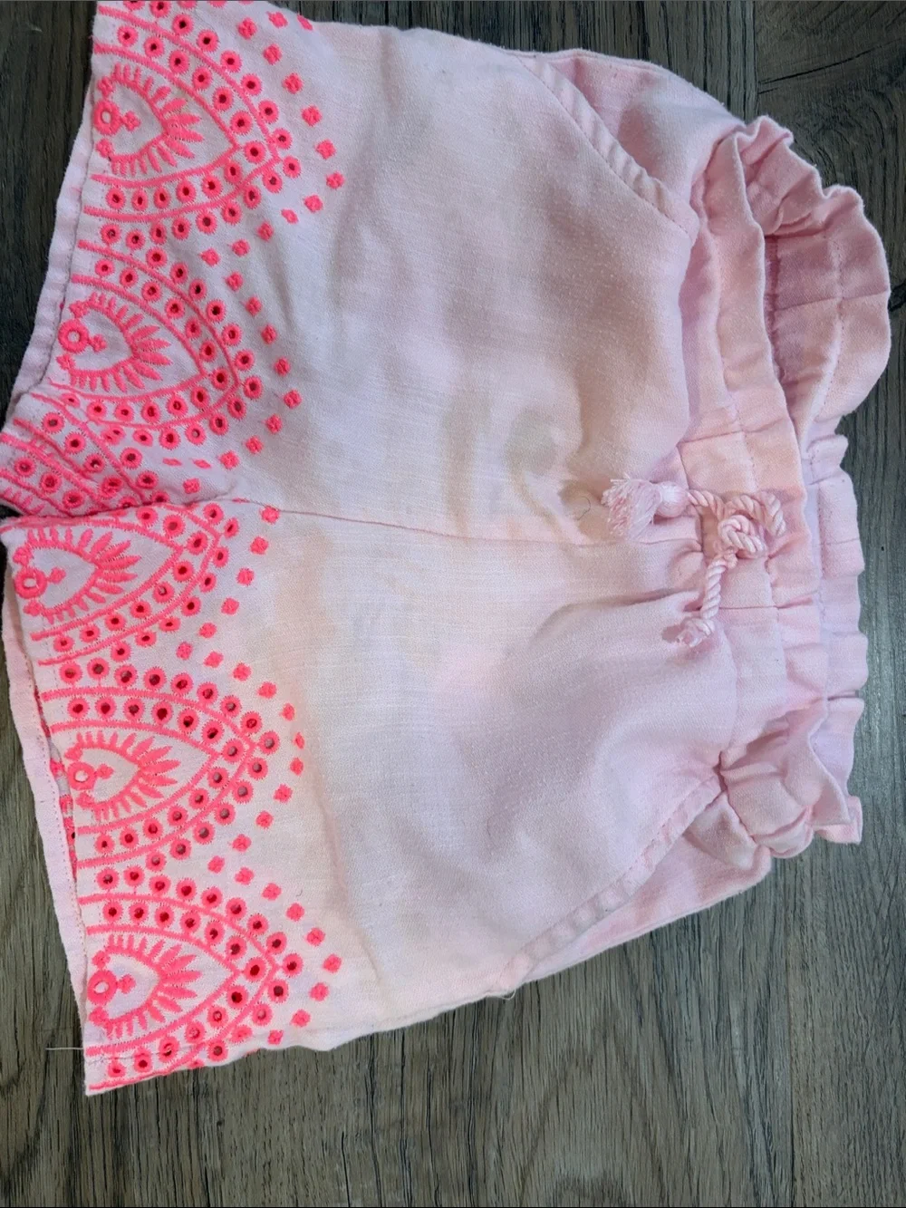 Rachel Zoe Pink Embroidered Two-Piece Matching Set